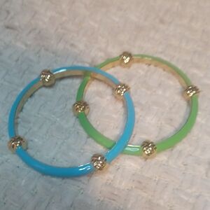 Lilly Pulitzer Enamel Bangle Bracelets
